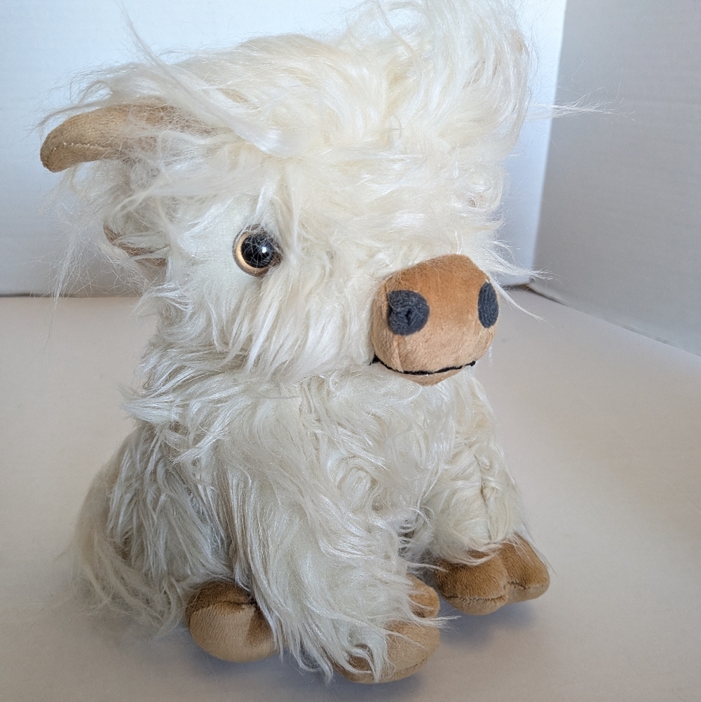 Highland Cow Microwavable Stuffed Animal - Weighted Stuffed Plush